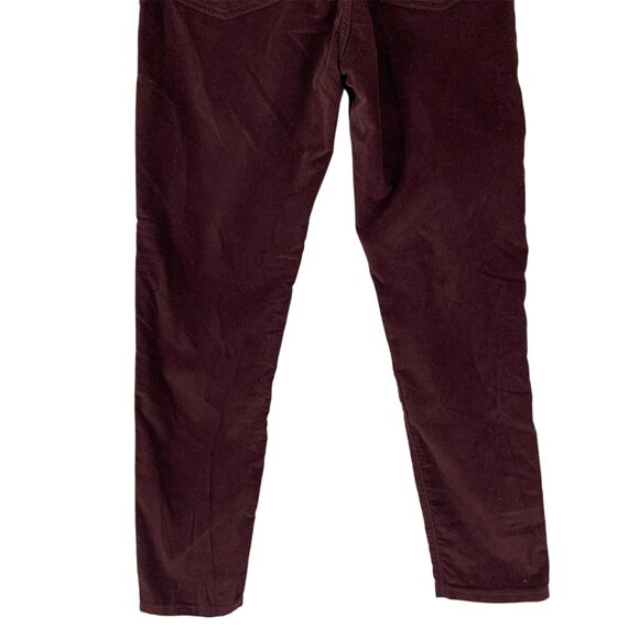 Levi's Wedgie Skinny High Rise Purple Soft Touch Pants Size 6/W28 w/Pockets NEW - Picture 6 of 9